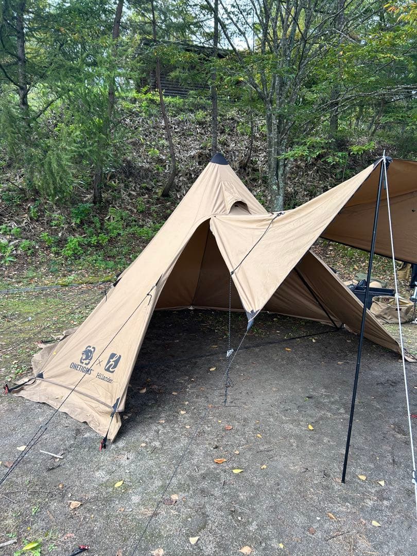 ONETIGRIS×HilanderA型フレーム Northgaze TCテント