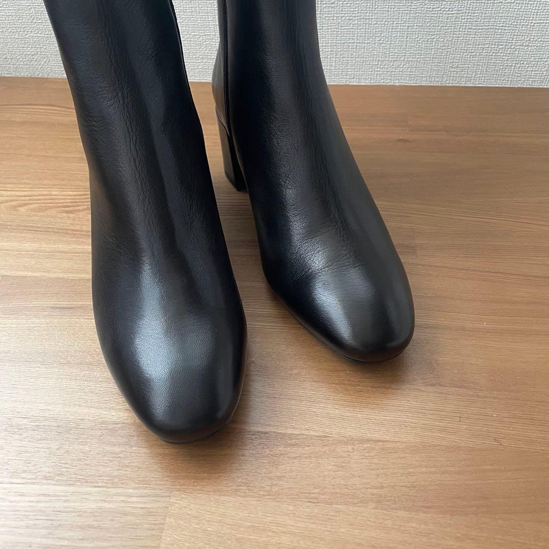 新品！FABIO RUSCONIファビオルスコーニ ショートブーツ38 ブラック