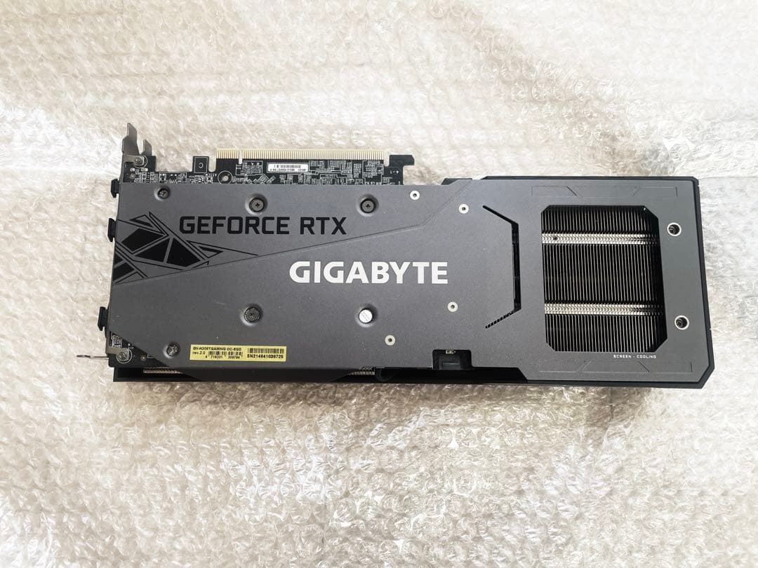 グラフィックボードRTX 3060Ti GV-N306TGAMINGOC-8GD