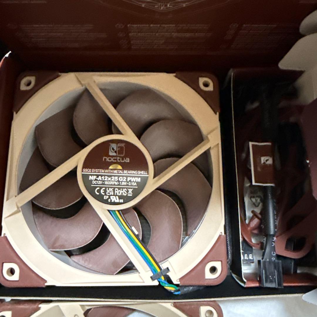 PC用ファン・クーラー Noctua NF-A12x25 G2 PWM & NF-A14 FLX