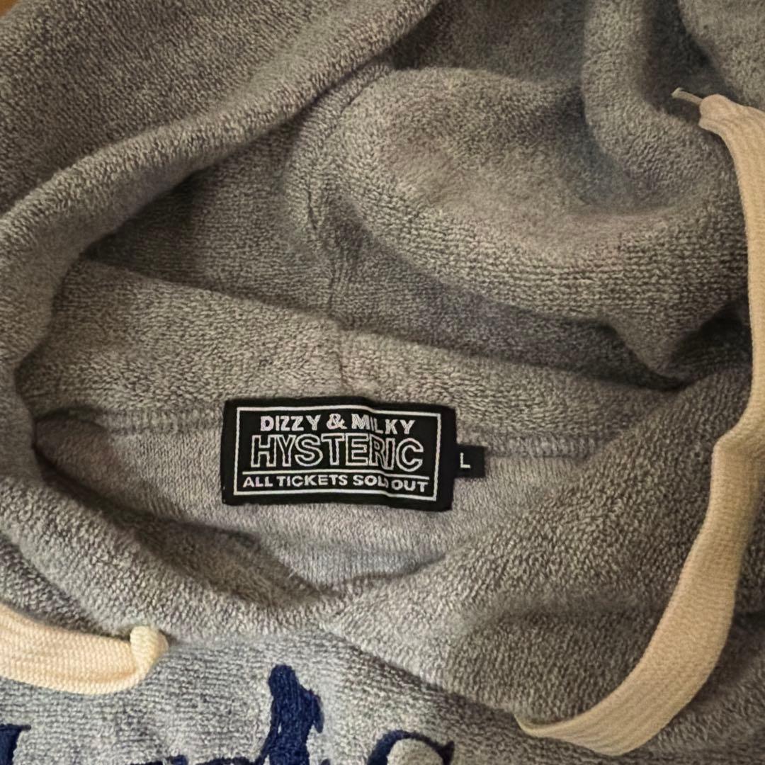 HYSTERIC GLAMOUR グレー パーカー セットアップ　L