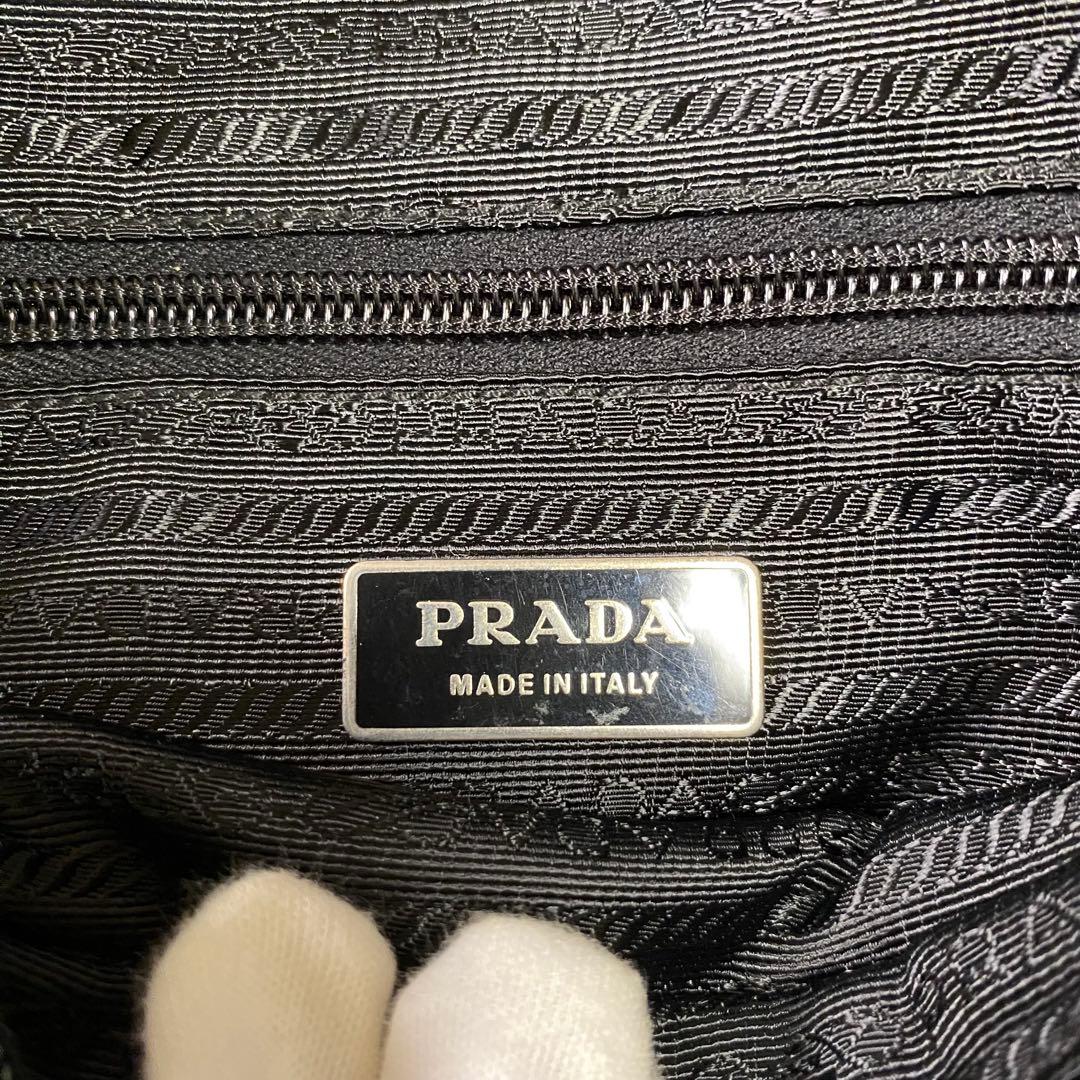 PRADA プラダ 三角ロゴプレート テスートナイロン ショルダーバッグ