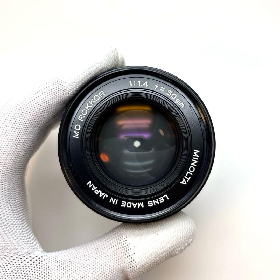 【美品】MINOLTA MD ROKKOR 50mm f1.4