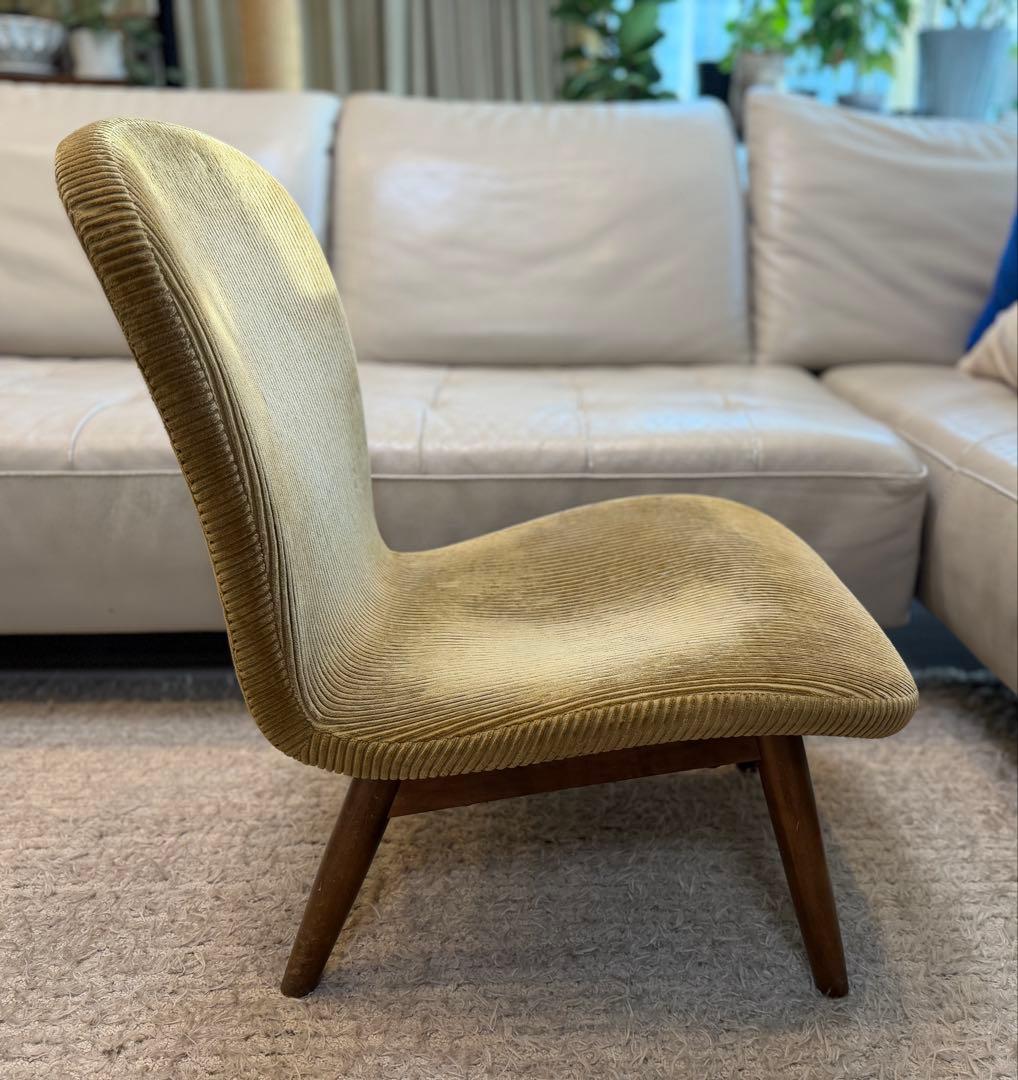 トラックファニチャー ラウンジチェア コーデュロイ