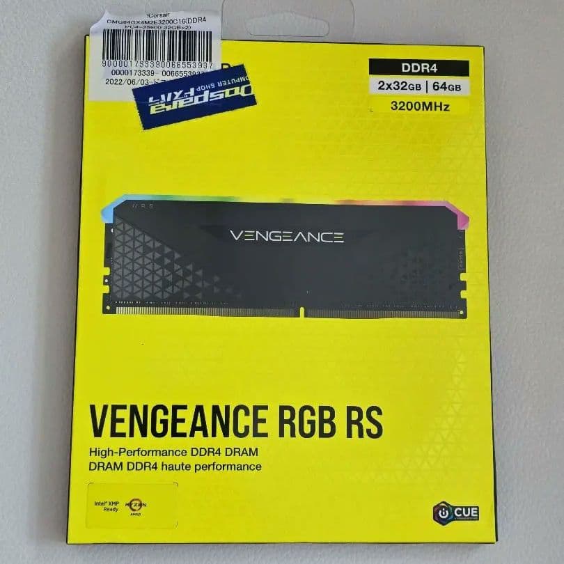 CORSAIR DDR4-64GBデスクトップPC用メモリ VENGEANCE