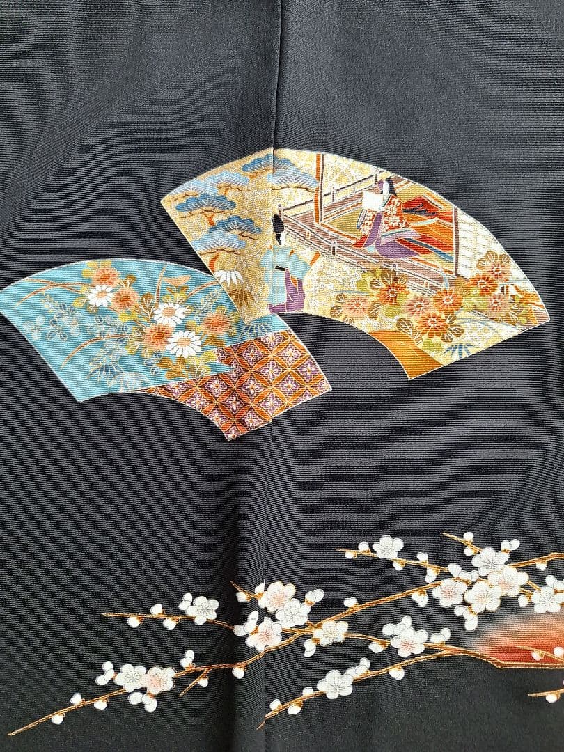 着物リメイクワンピース3667