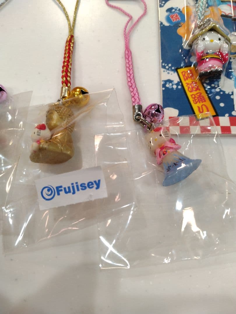 ハローキティ ストラップセット 5個