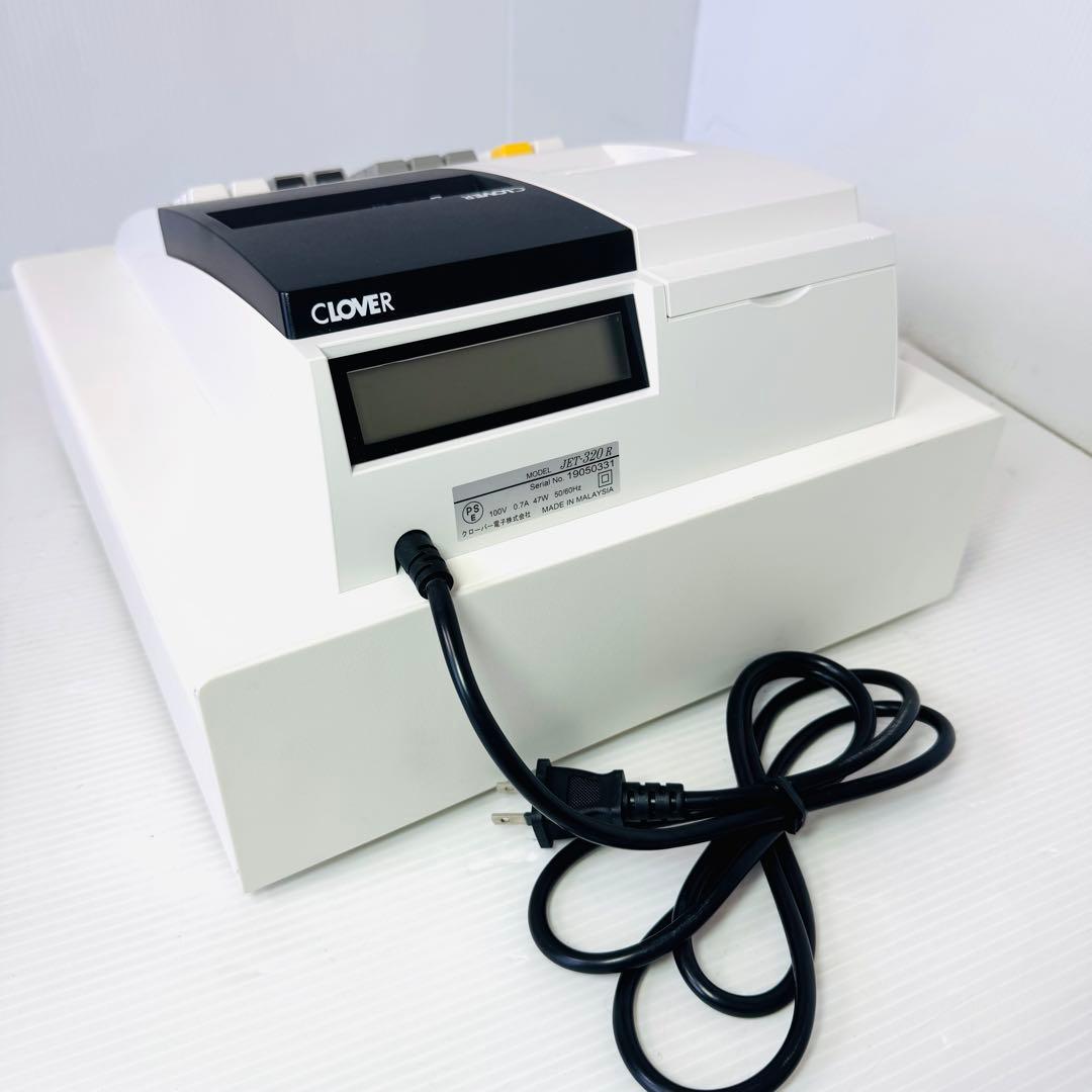 CLOVER クローバー コンパクト電子レジスター JTE320R