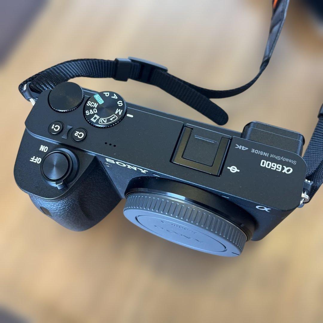 【美品】SONY α6600 ilce-a6600 ボディ 本体　撮影ガイド付