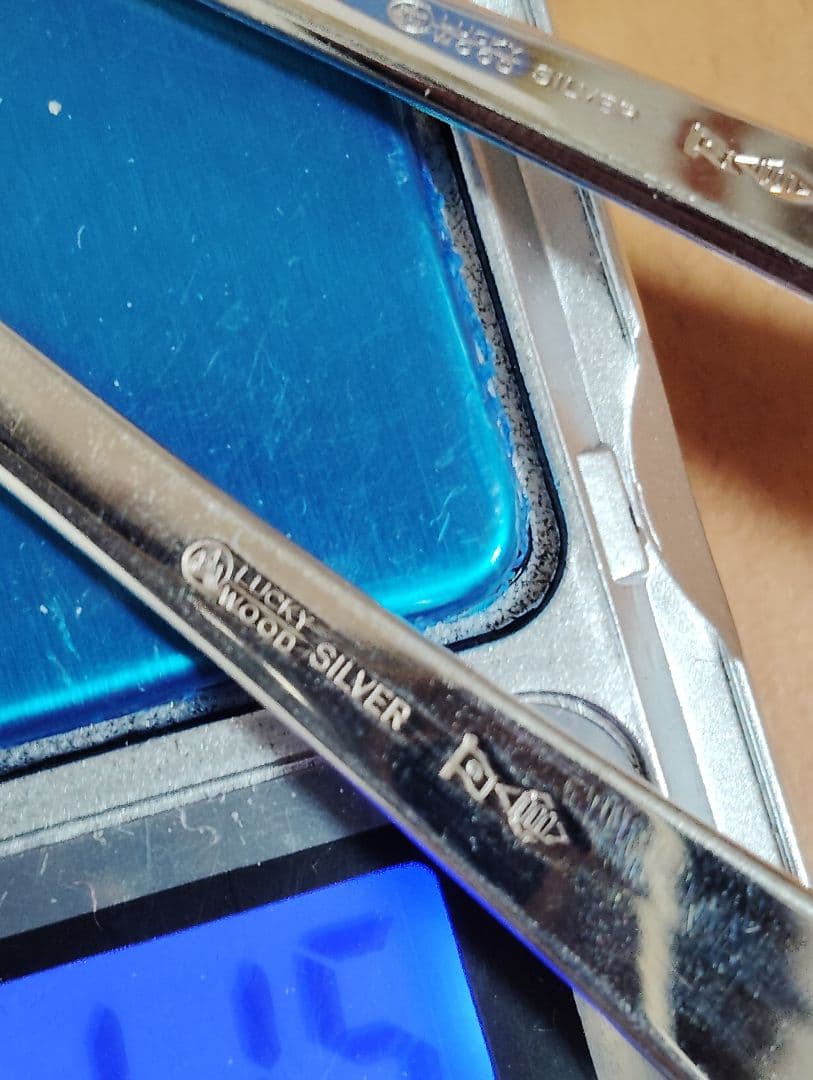 Lucky　wood　純銀スプーン