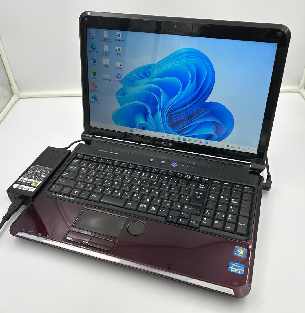 ノートパソコン windows11 オフィス付き core i5 AH56/CP