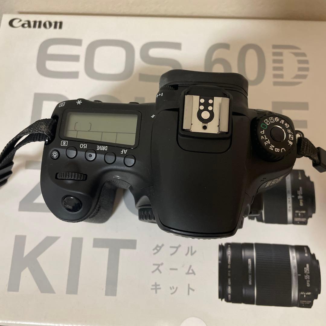 Canon EOS 60D ダブルズームキットオーバーホール済み