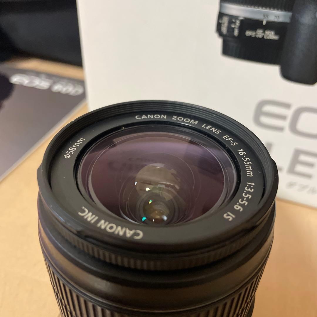 Canon EOS 60D ダブルズームキットオーバーホール済み