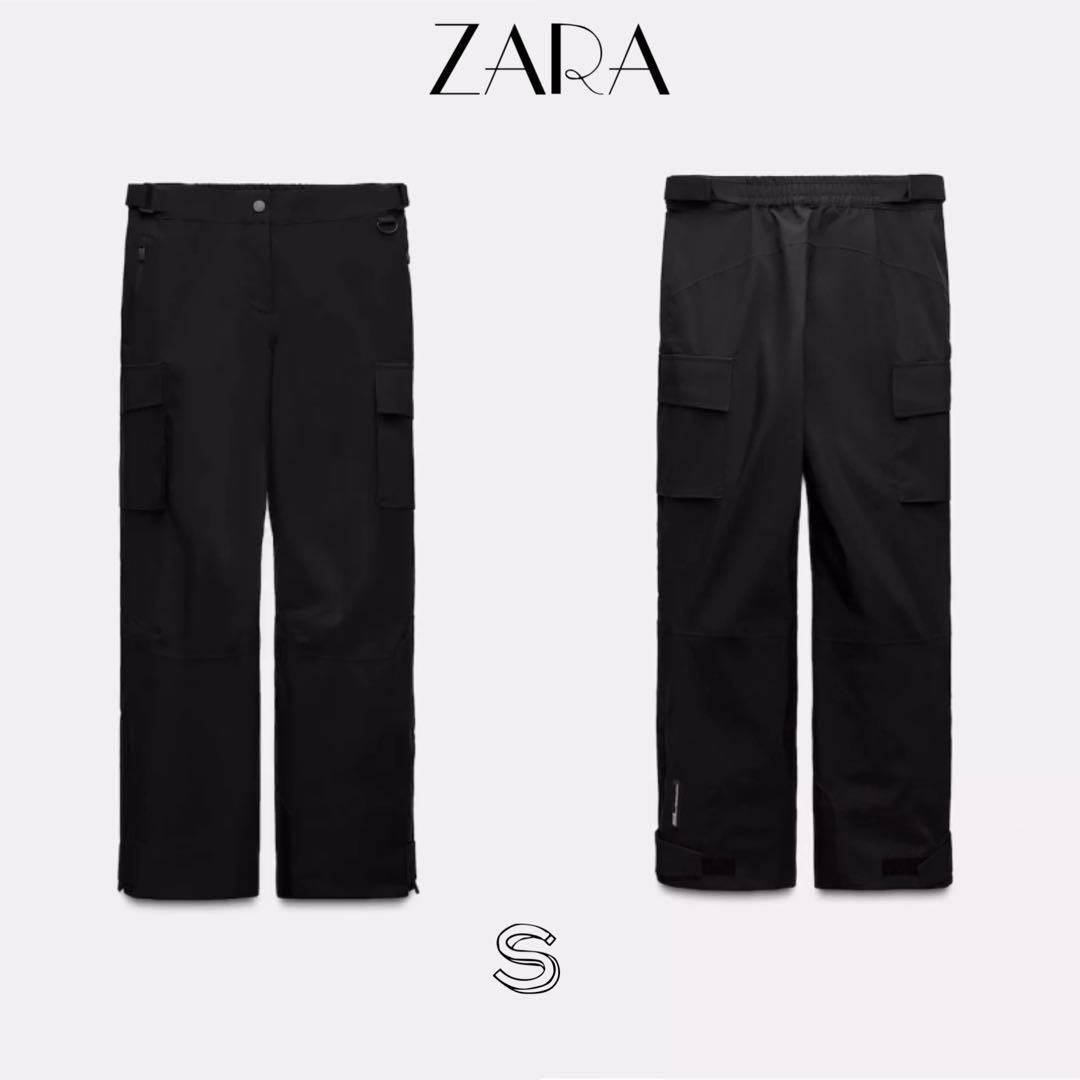 ZARA スキーウエア　防水　防風　カーゴパンツ