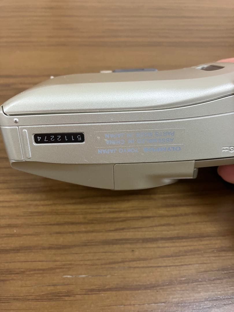 【完動品 電池付】OLYMPUS μ ZOOM 115 コンパクトフィルムカメラ