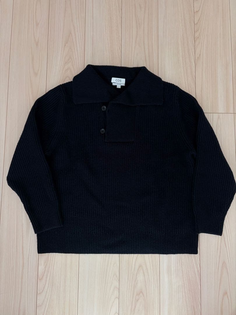 SAILOR-COLLAR WOOL JUMPER セーラーカラーウールセーター