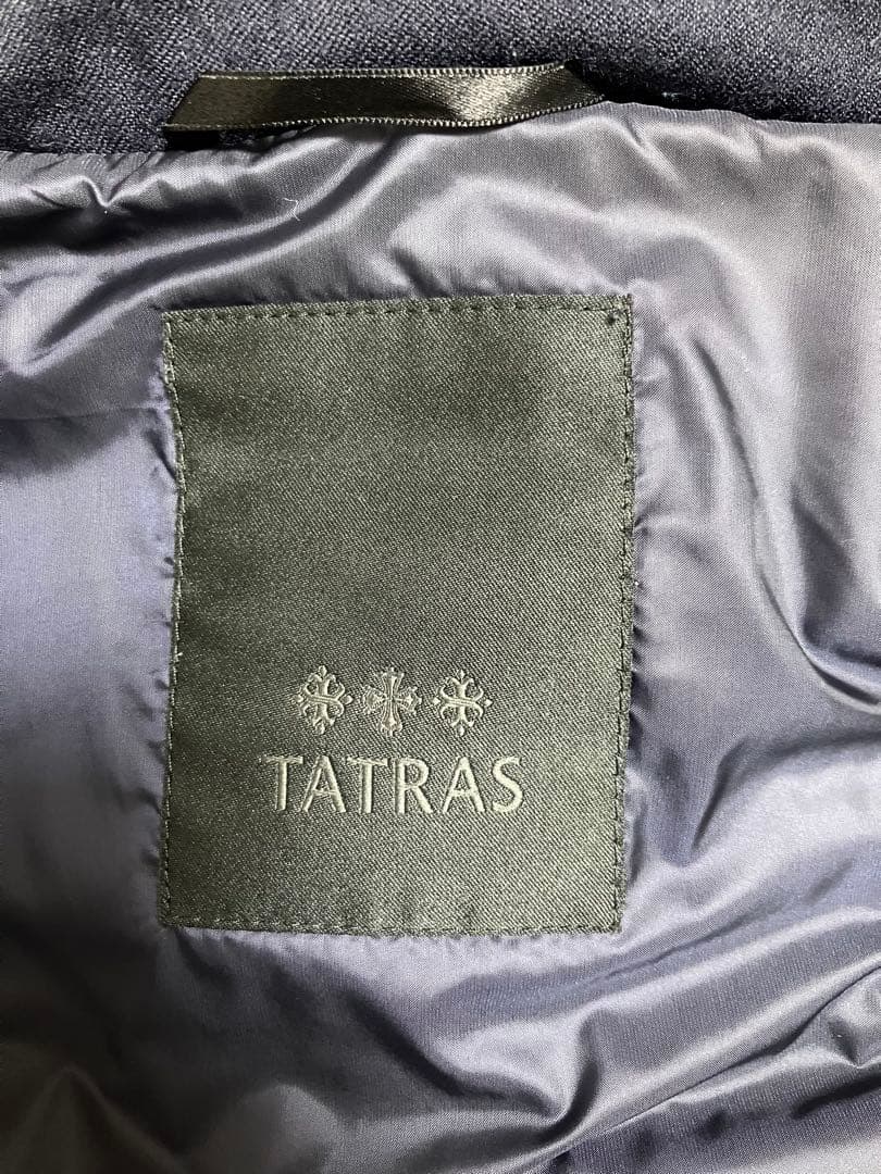TATRAS Tomorroland別注　ネイビーダウンコート　01サイズ