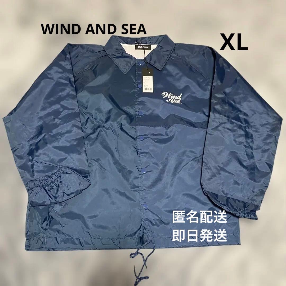 Y*z様 新品　ウィンダンシー　WIND AND SEA コーチジャケット XL