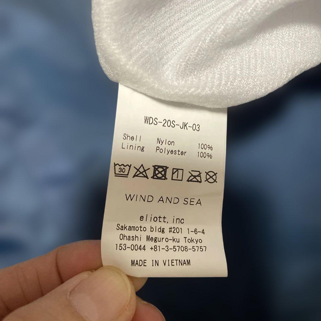 Y*z様 新品　ウィンダンシー　WIND AND SEA コーチジャケット XL