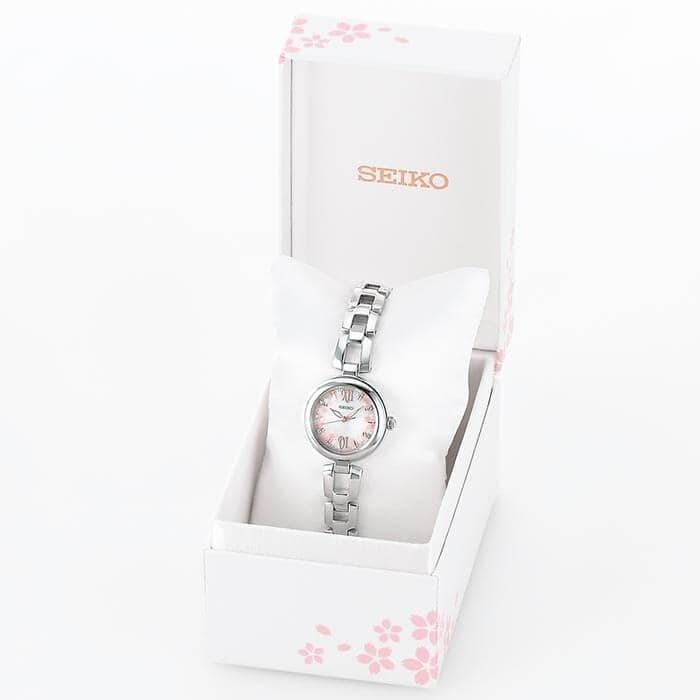 セイコー 腕時計 レディース SAKURA Blooming 稼働品 SEIKO