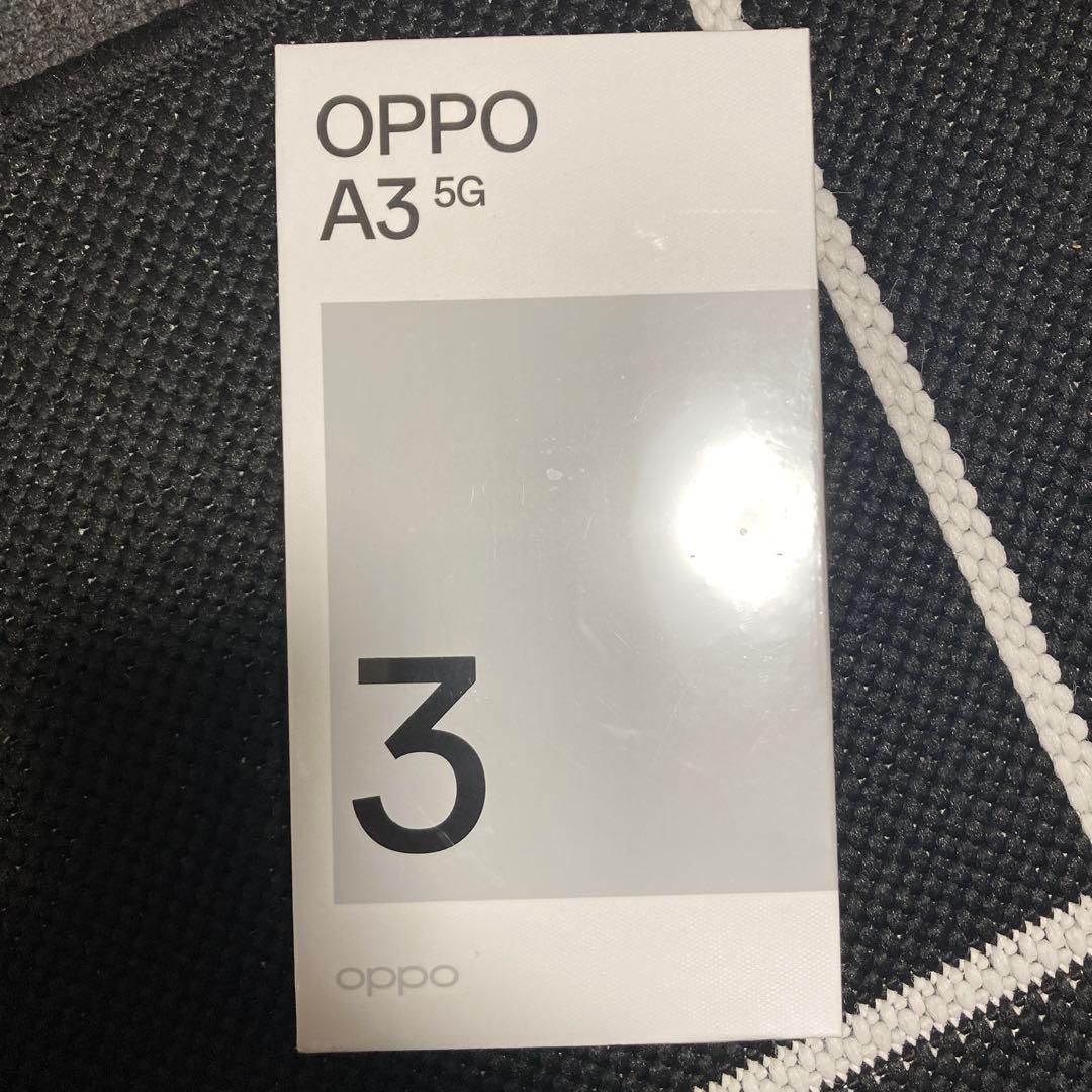 未開封新品　OPPO A3 5G 本体　パープル