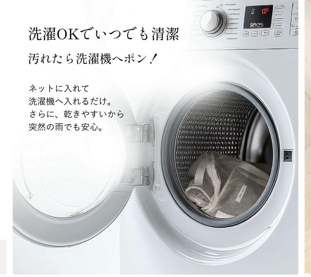 qbag zip nest L グレージュピンク