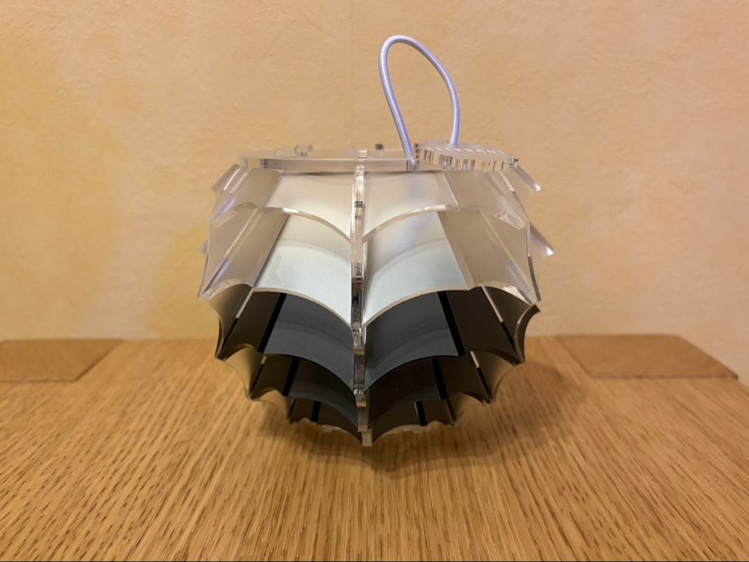 ベルクロートボタンブラックアイス