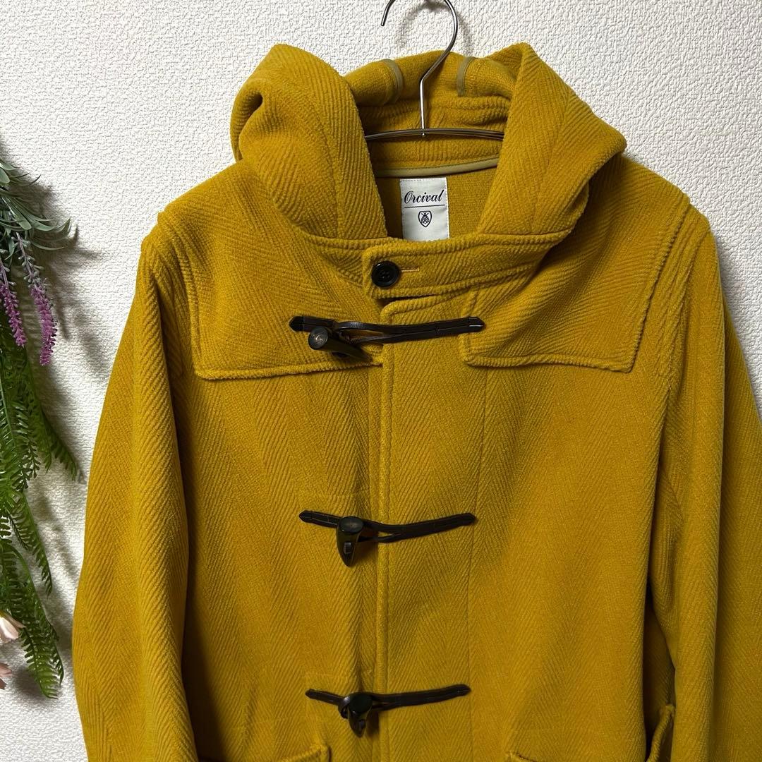 【ORCIVAL】 ヘリンボーン ダッフルコート