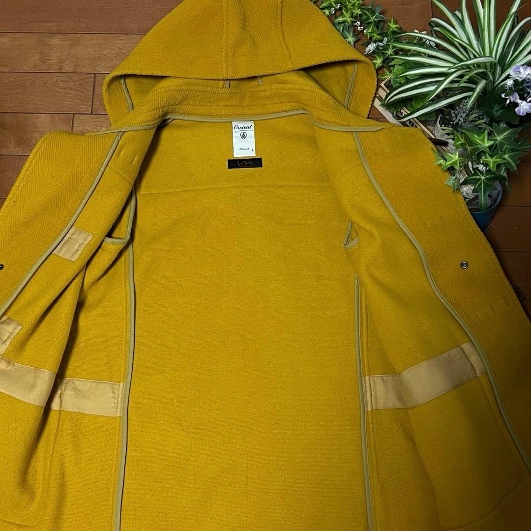 【ORCIVAL】 ヘリンボーン ダッフルコート