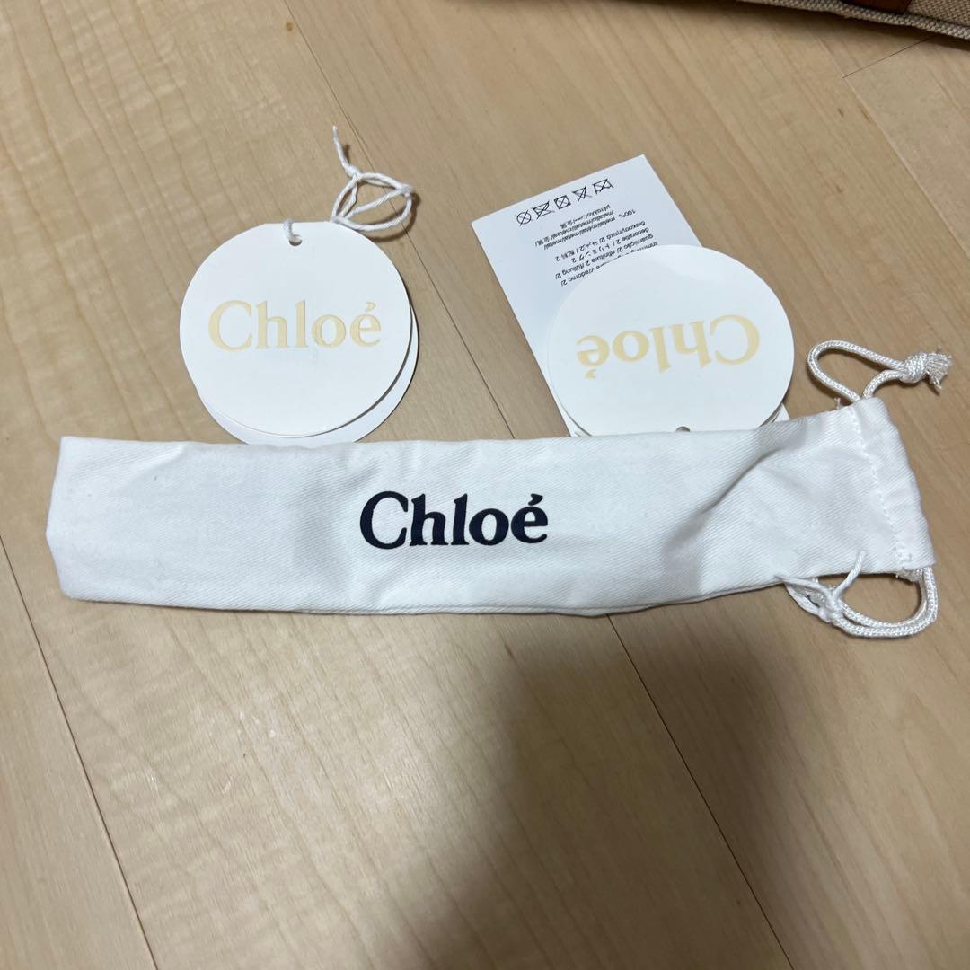 新品未使用Chloé マザーズバッグ ベージュ キャンバス