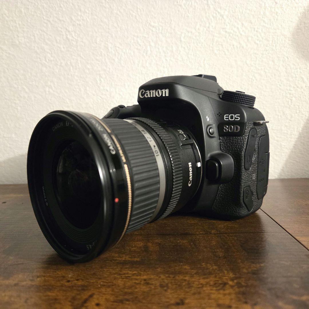 Canon EOS 80D + EF-S 10-22mm + バッテリーグリップ