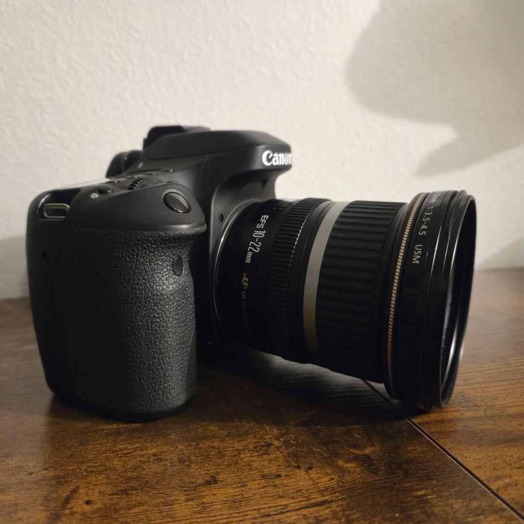 Canon EOS 80D + EF-S 10-22mm + バッテリーグリップ