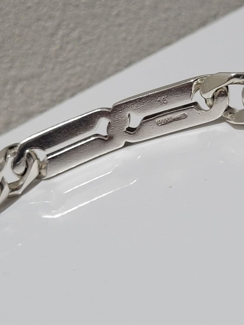 GUCCIグッチ インフィニティノット/Ag925喜平ブレスレット