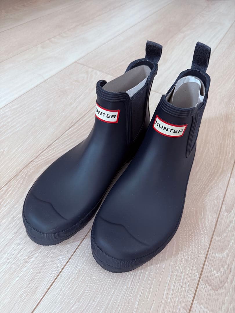 HUNTER WOMENS ORIGINAL ショート レインブーツ 箱付き