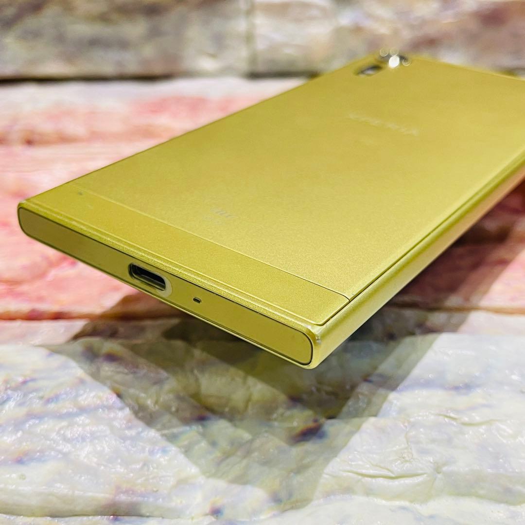 SIMフリー Xperia XZs 32GB イエロー 電池良好