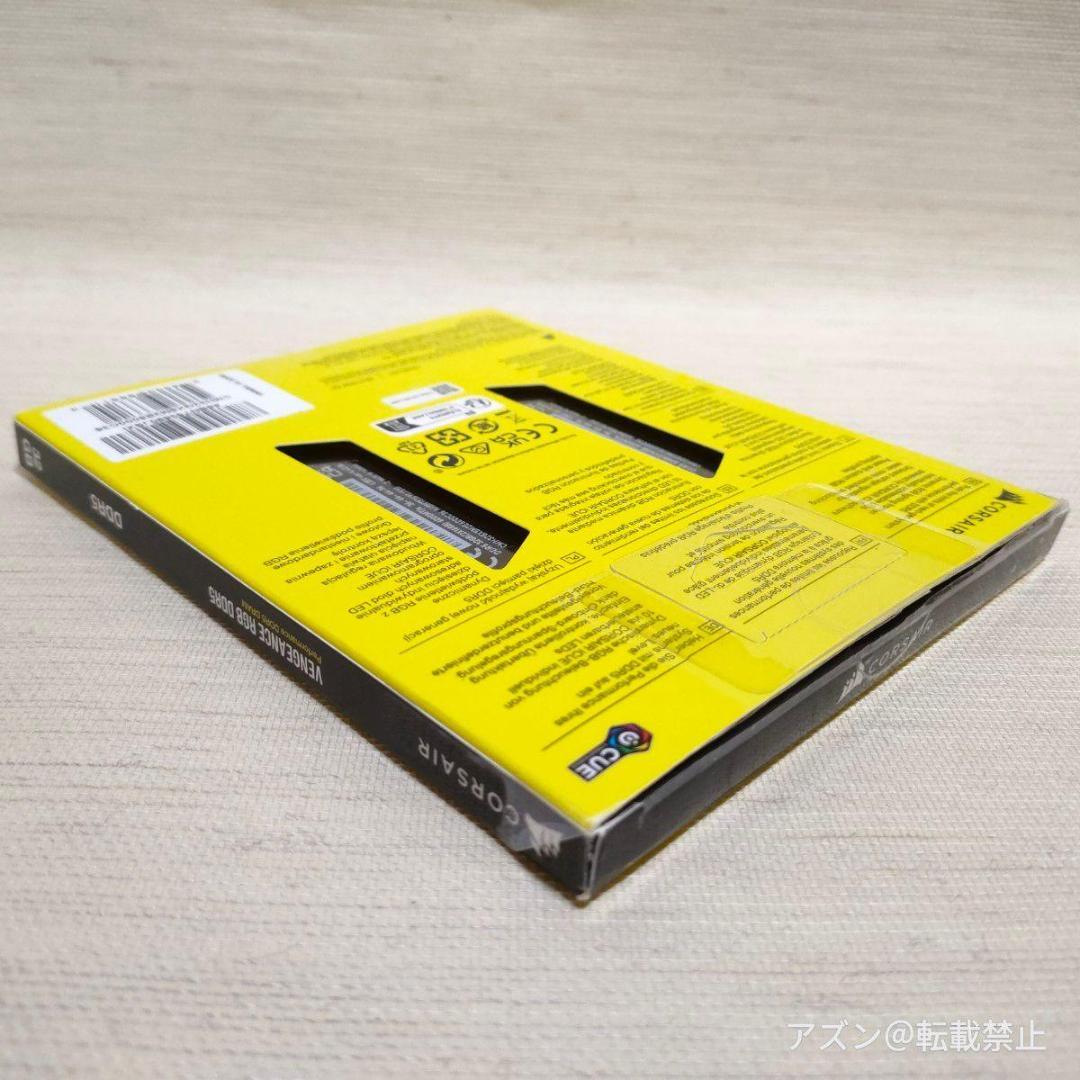 メモリー CORSAIR DDR5-6000MHz VENGEANCE RGB 32GB