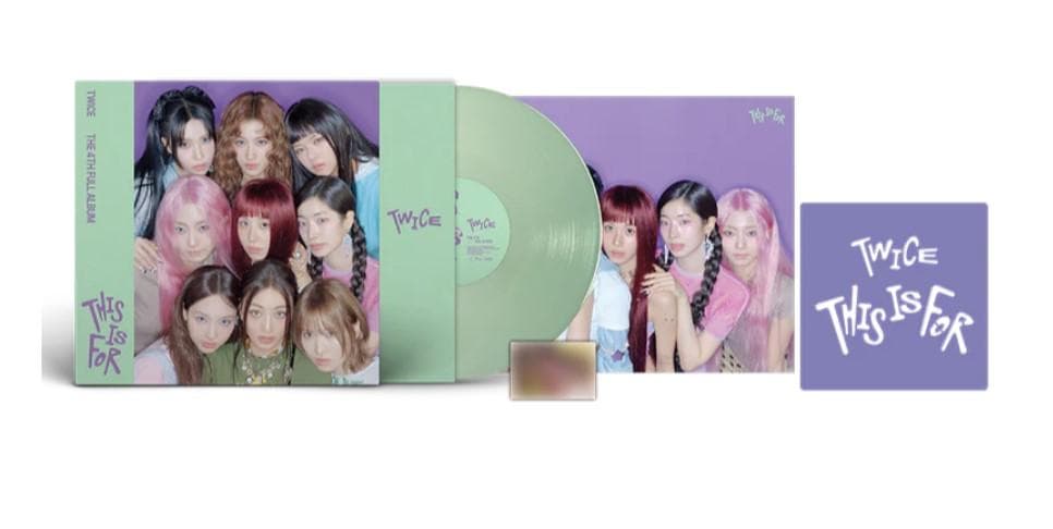 アメリカ限定●TWICE THIS IS FOR D2C限定 アナログ盤LP