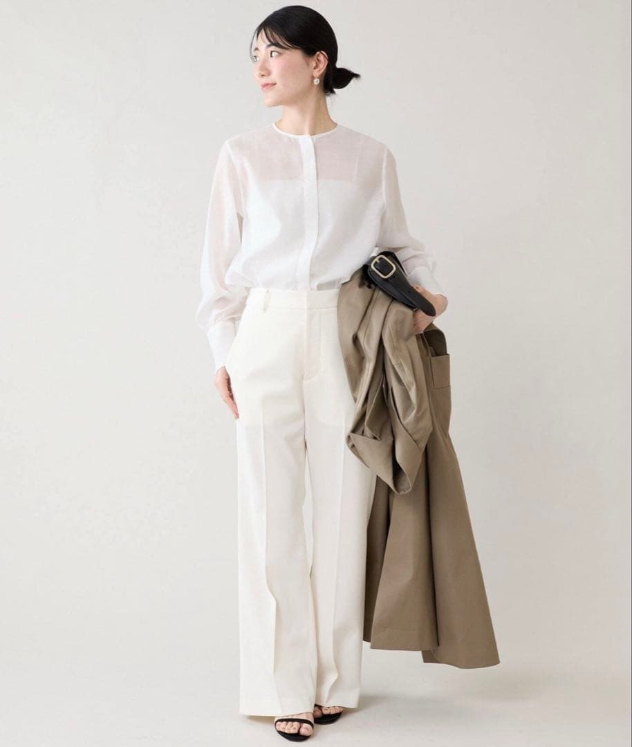 ポールトマト　イエナ　シアーブラウス