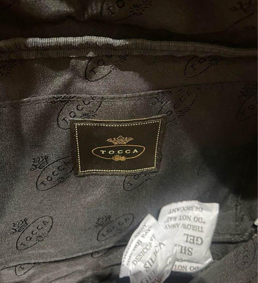 新色　トッカ　tocca リボン ウエストポーチ　ショルダーバック　アイボリー