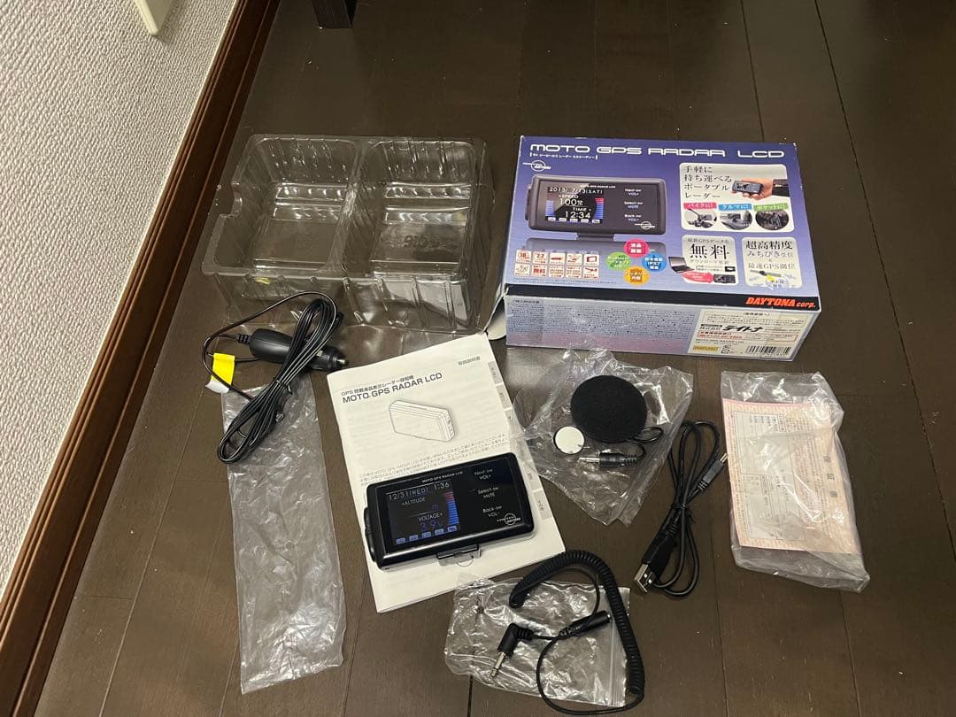 デイトナ　MOTO GPS RADAR LCD 本体