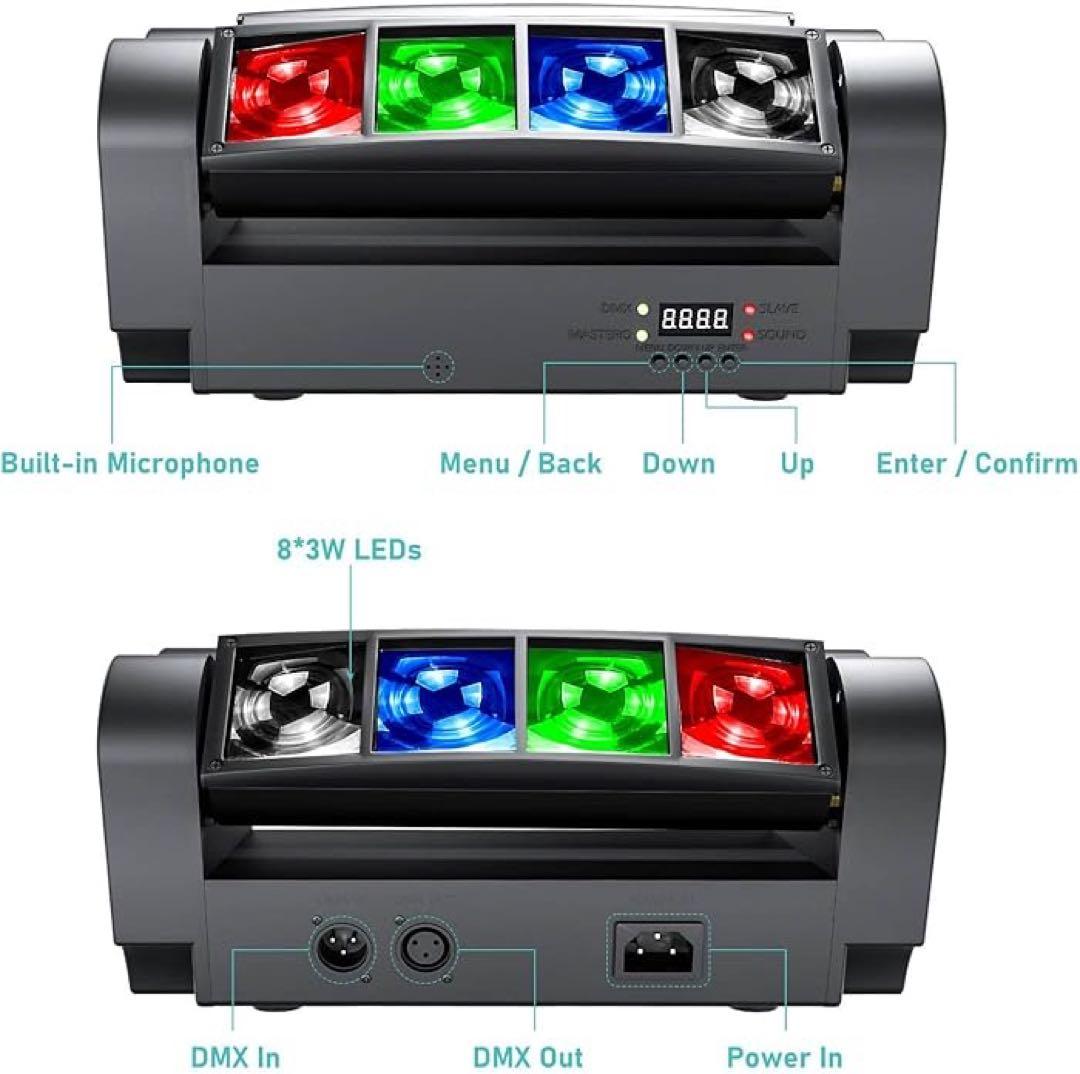 舞台/演出/結婚式/パーティー/カラオケ/クラブ用 (2個セット)