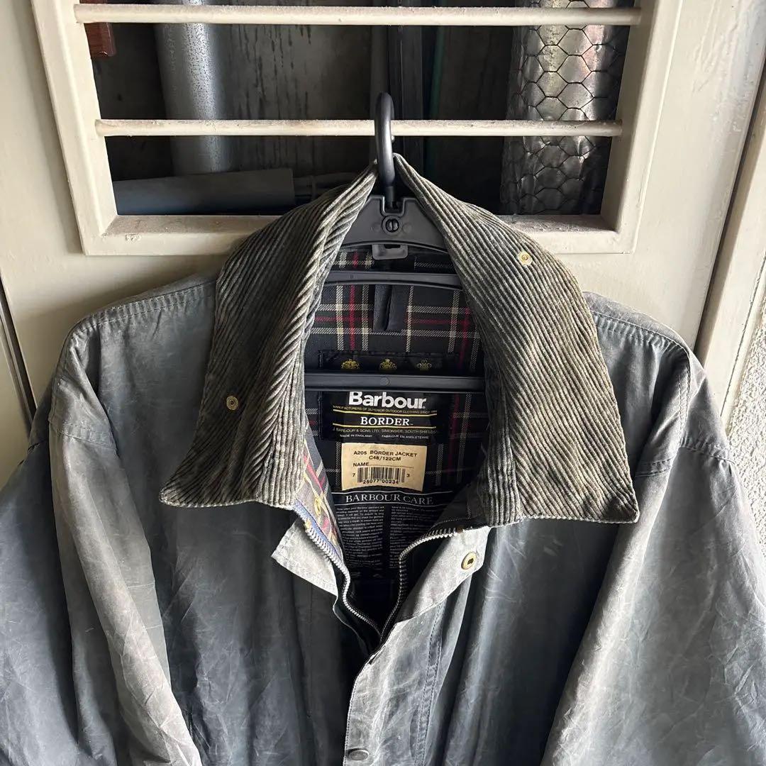 キ*ク様 00's Barbour BORDER COAT C48