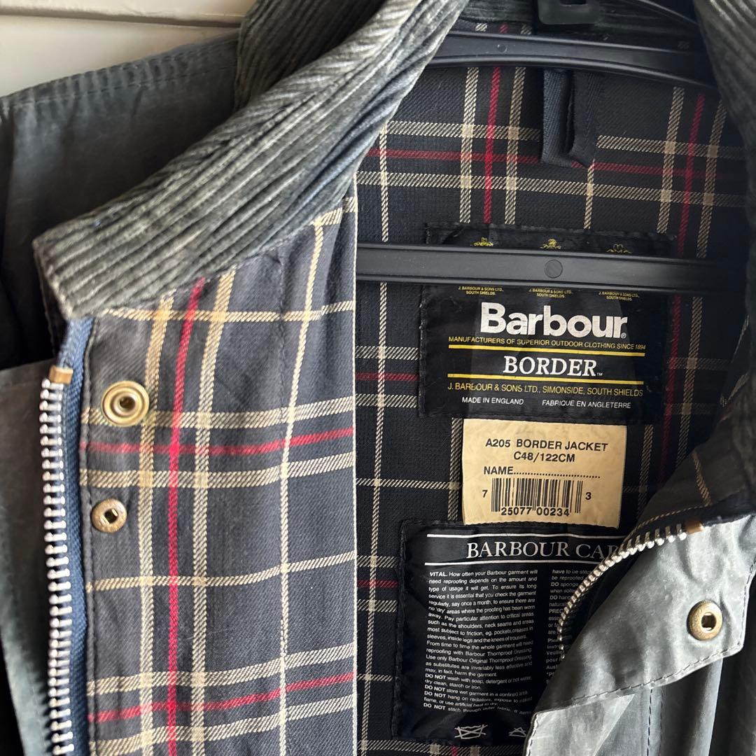キ*ク様 00's Barbour BORDER COAT C48