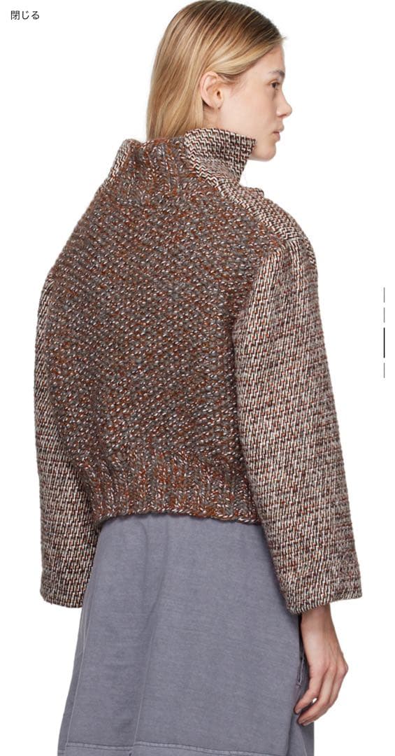 ジャケット・アウター BLESS tweed jacket