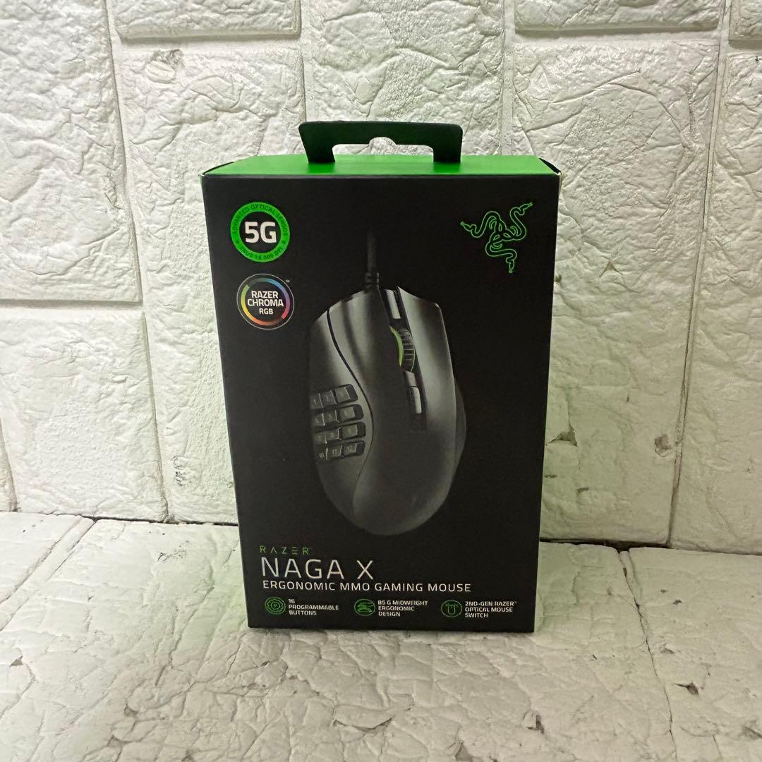 Razer Naga X ゲーミングマウス 有線 MMO向け 美品