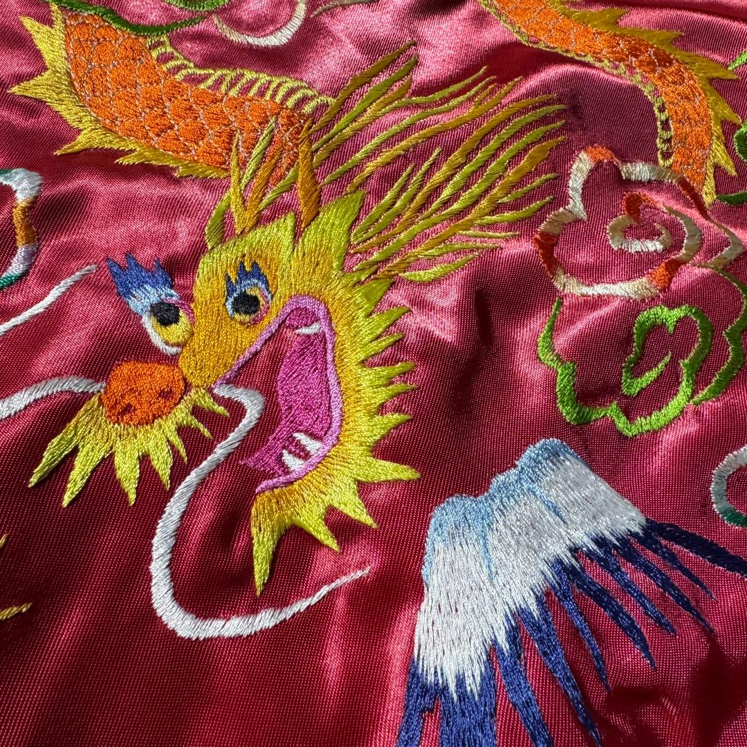 00s CAB キャブ リバーシブル スカジャン タイガー ドラゴン 虎 龍 鳥