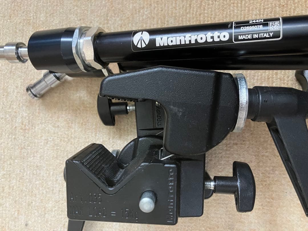 Manfrotto アーム　244N とクランプ　035 2個セット