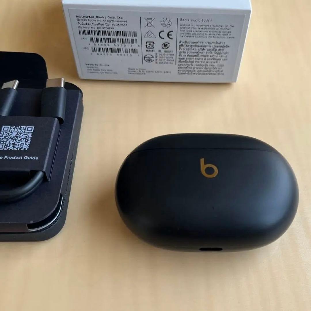 Beats Studio Buds+ Black/Gold ワイヤレスイヤホン