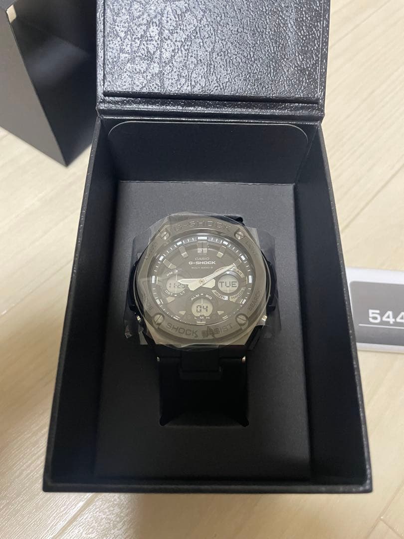 CASIO G-SHOCK ソーラー腕時計 ブラック　GSTW110ms
