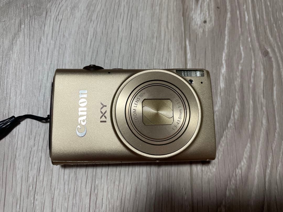 Canon IXY 620F ゴールド 本体と付属品